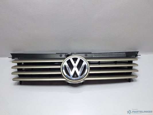Grila cu semn VOLKSWAGEN BORA (1J2) [ 1998 - 2013 ] auriu LD1W 1J5853655C