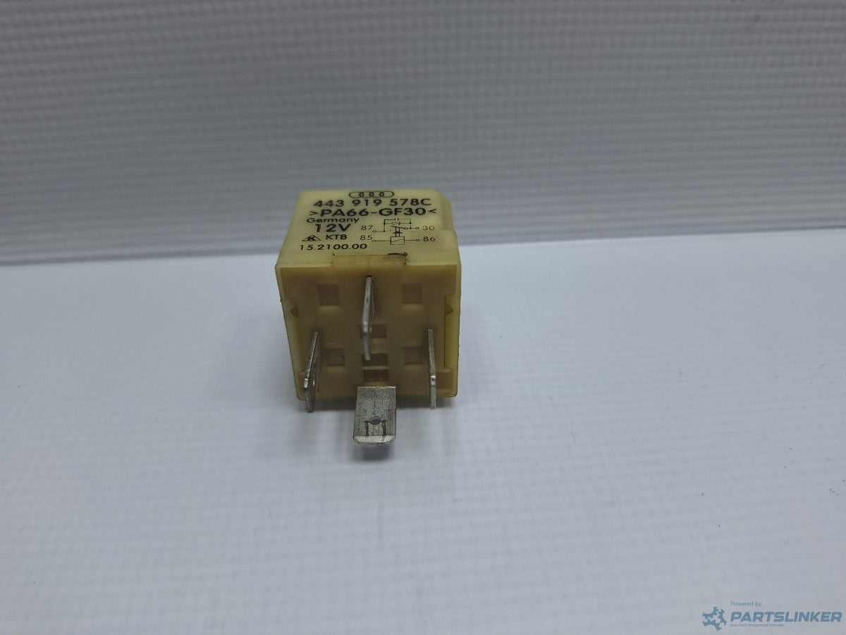 Releu 267 VOLKSWAGEN BORA (1J2) [ 1998 - 2013 ] TDI (AGR, ALH) 66KW|90HP 443919578C