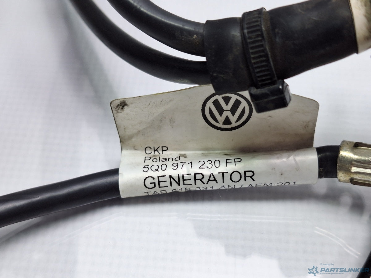 Instalatie electrica alternator VOLKSWAGEN PASSAT Variant (3G5) [ 2014 - > ] TDI (CRLB, DBGA, DFGA) 110KW|150HP 5Q0971230FP
