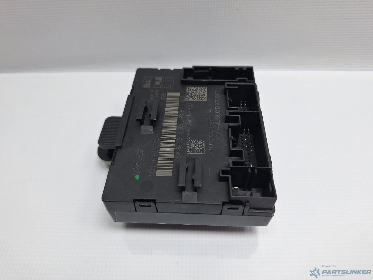 Modul usa dreapta fata VOLKSWAGEN PASSAT Variant (3G5) [ 2014 - > ] TDI (CRLB, DBGA, DFGA) 110KW|150HP OEM 5Q0959593D , 5Q0959593B