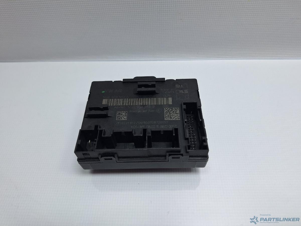 Modul usa dreapta fata VOLKSWAGEN PASSAT Variant (3G5) [ 2014 - > ] TDI (CRLB, DBGA, DFGA) 110KW|150HP OEM 5Q0959593D , 5Q0959593B