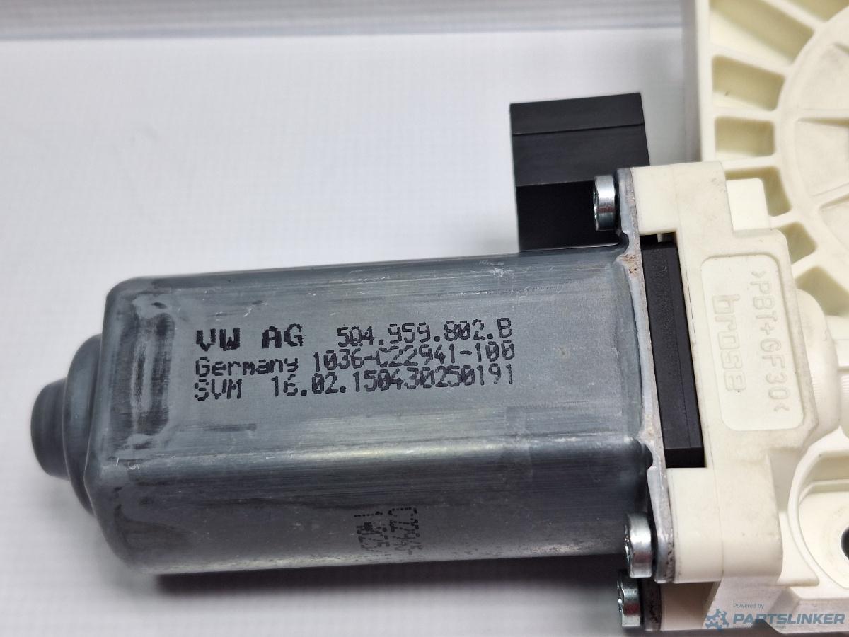 Motoras macara geam dreapta fata VOLKSWAGEN PASSAT Variant (3G5) [ 2014 - > ] TDI (CRLB, DBGA, DFGA) 110KW|150HP OEM 5Q4959802B