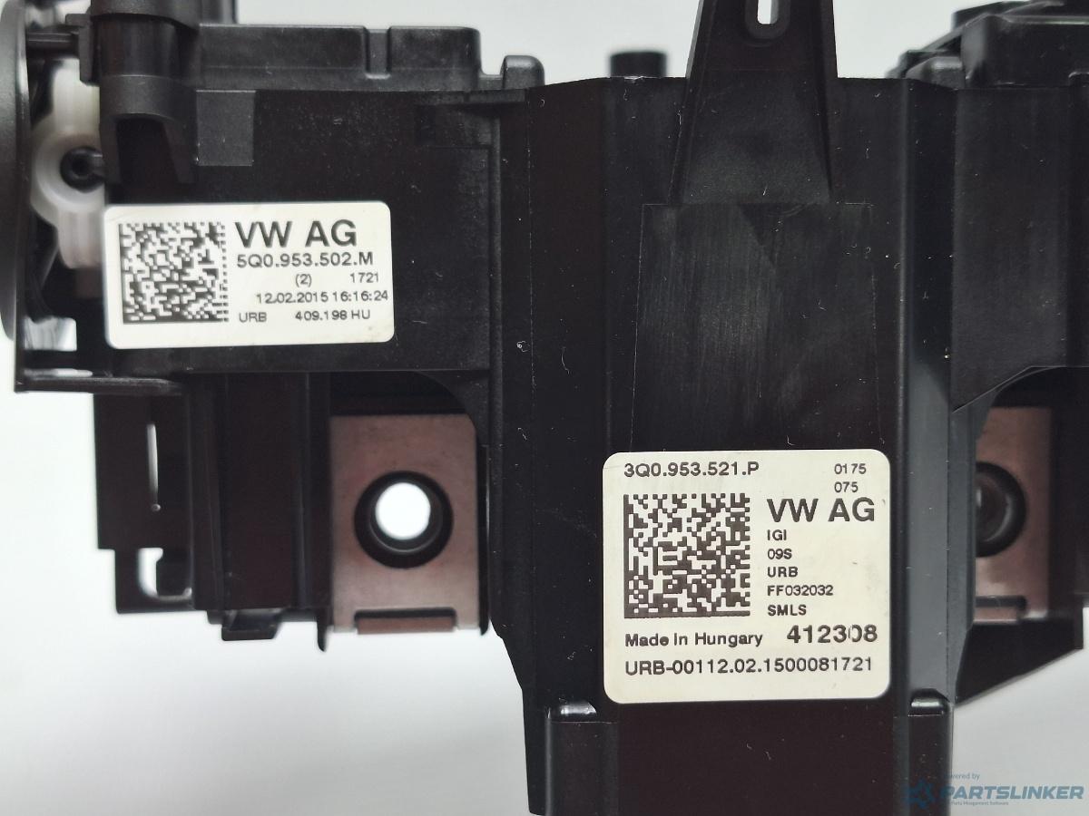 Bloc manete VOLKSWAGEN PASSAT Variant (3G5) [ 2014 - > ] TDI (CRLB, DBGA, DFGA) 110KW|150HP OEM 3Q0953521P , 5Q0953502M