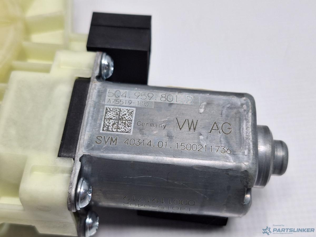Motoras macara geam dreapta spate VOLKSWAGEN PASSAT Variant (3G5) [ 2014 - > ] TDI (CRLB, DBGA, DFGA) 110KW|150HP OEM 5Q4959801D