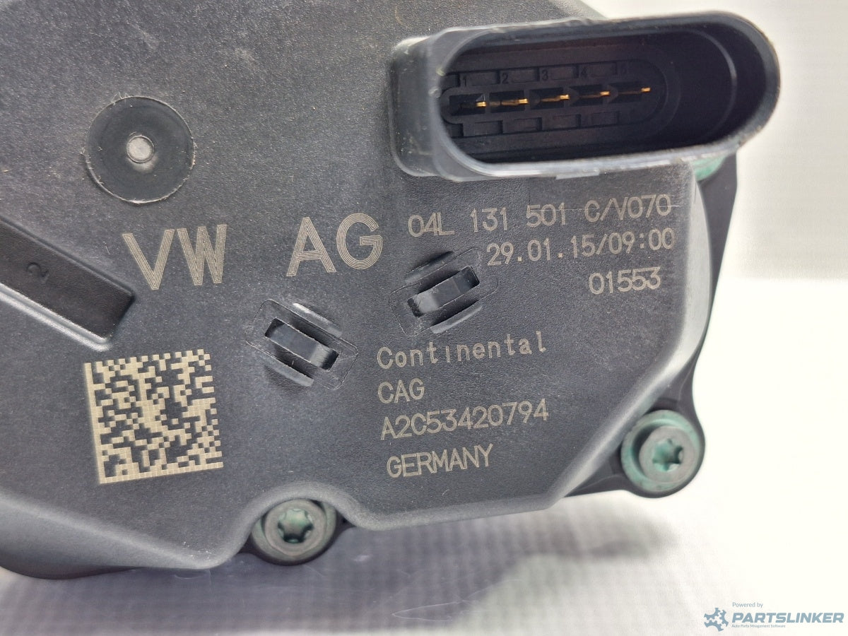 Clapeta EGR VOLKSWAGEN PASSAT Variant (3G5) [ 2014 - > ] TDI (CRLB, DBGA, DFGA) 110KW|150HP 04L131501C