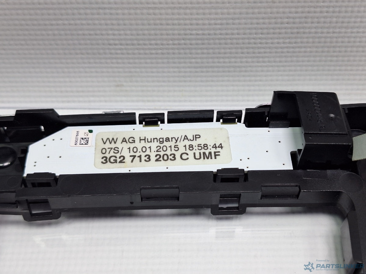 Rama schimbator cu afisaj VOLKSWAGEN PASSAT Variant (3G5) [ 2014 - > ] TDI (CRLB, DBGA, DFGA) 110KW|150HP 3G2713203C