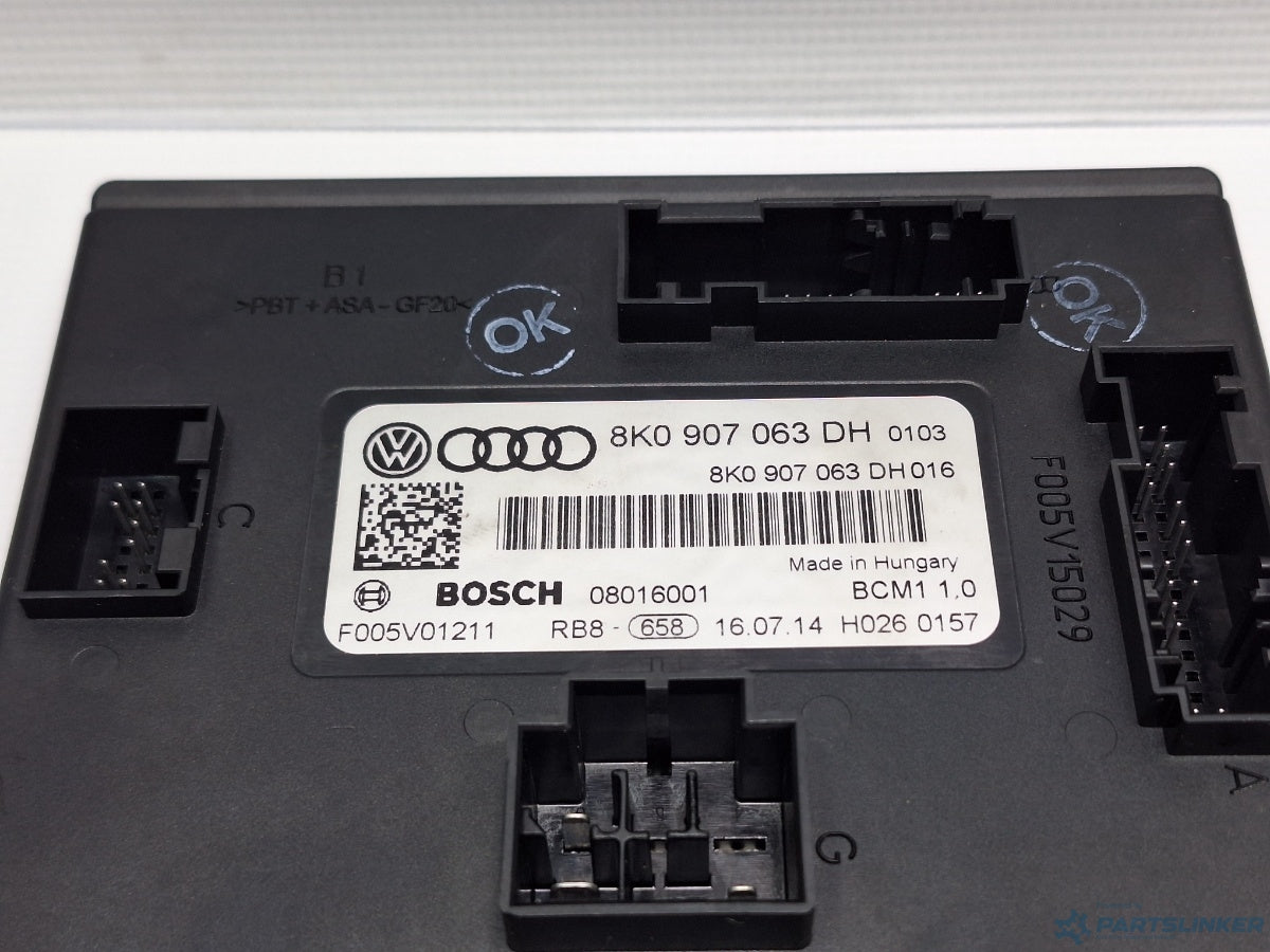 Modul confort AUDI A4 IV Avant (8K5, B8) [ 2007 - 2015 ] TDI (CJCD, CMFB, CSUA) 110KW|150HP 8K0907063DH