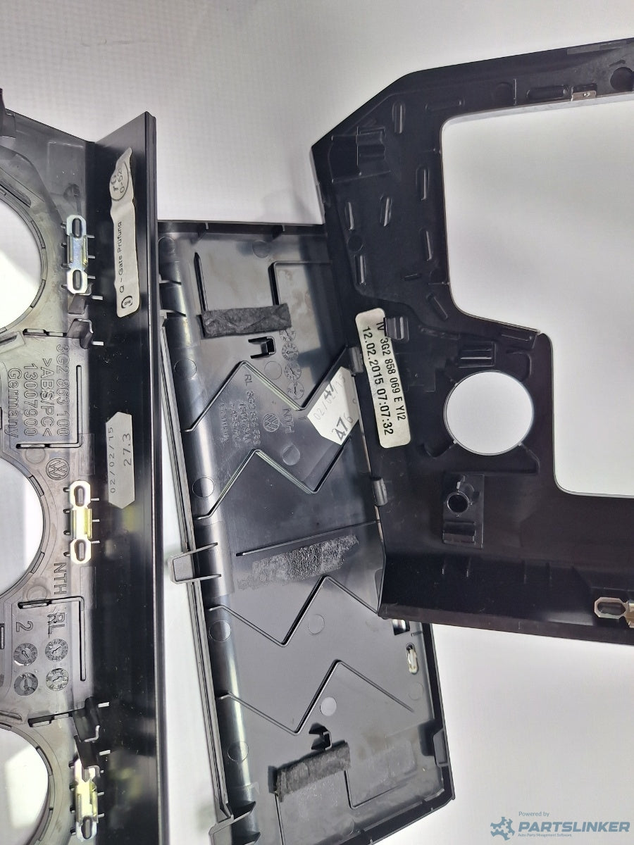 Rame piano black plansa bord VOLKSWAGEN PASSAT Variant (3G5) [ 2014 - > ] TDI (CRLB, DBGA, DFGA) 110KW|150HP 3G2858069E , 3G2864536