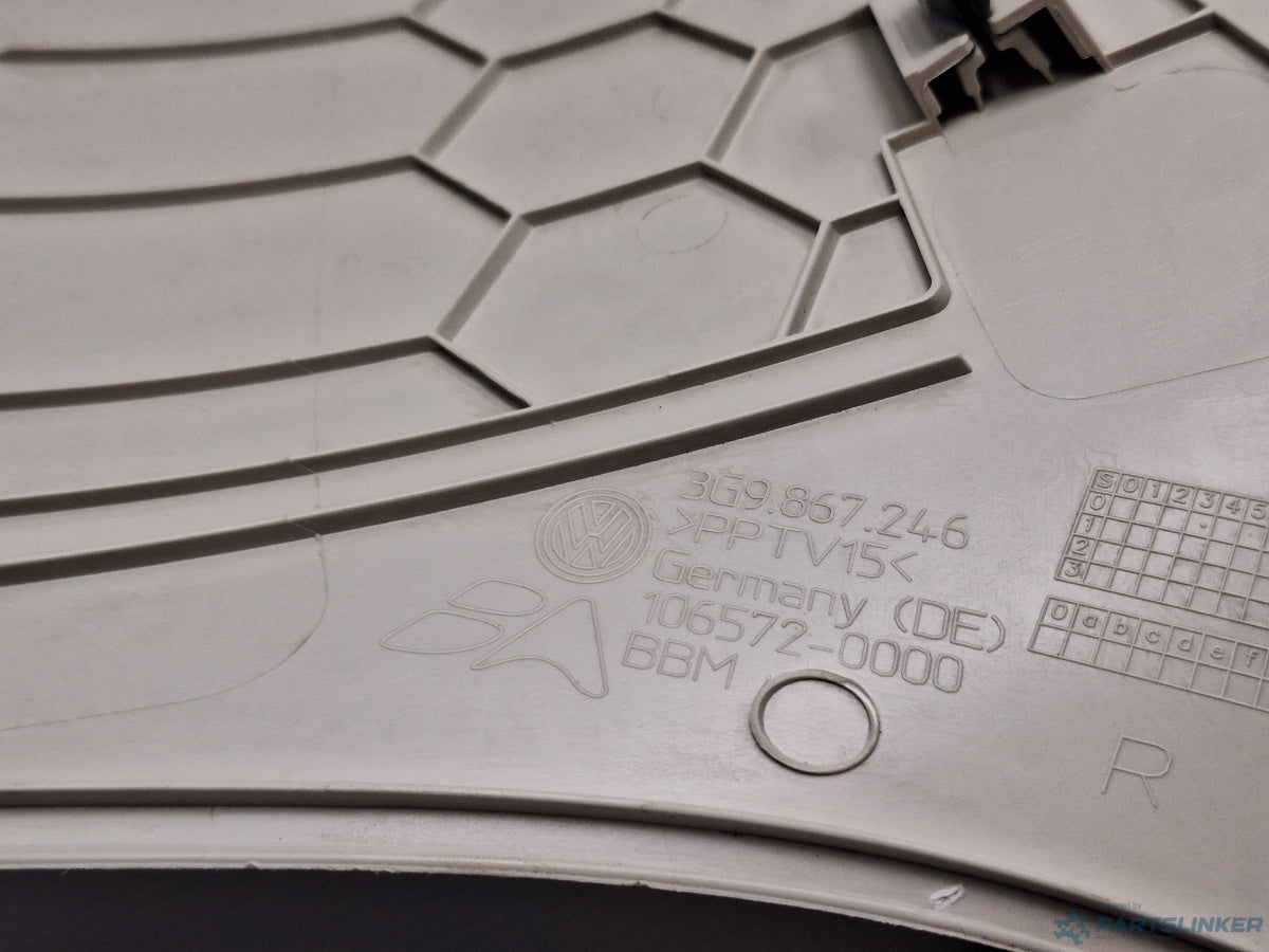 Ornament stalp portbagaj dreapta VOLKSWAGEN PASSAT Variant (3G5) [ 2014 - > ] TDI (CRLB, DBGA, DFGA) 110KW|150HP 3G9867246