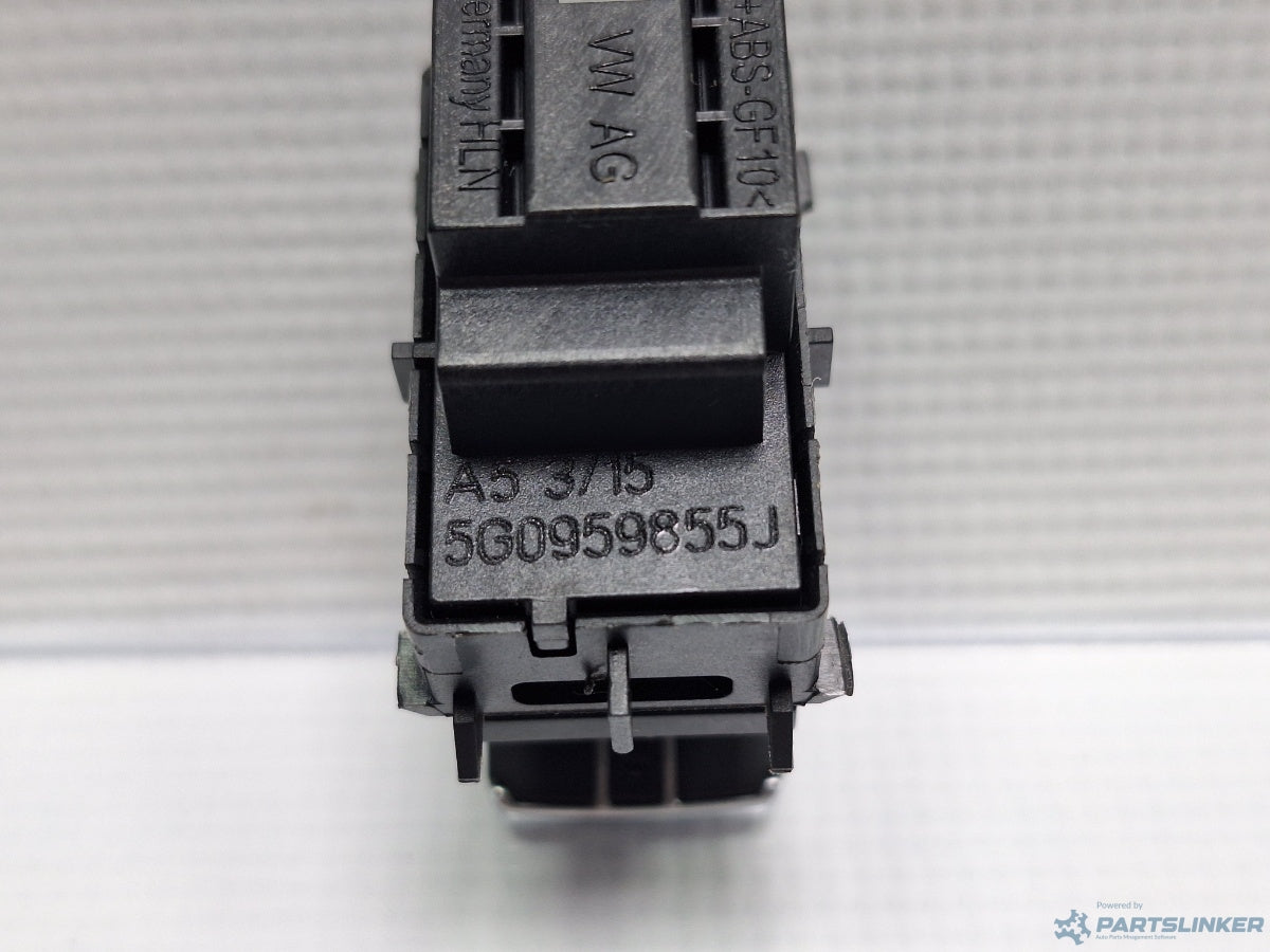 Buton geam electric cromat VOLKSWAGEN PASSAT Variant (3G5) [ 2014 - > ] TDI (CRLB, DBGA, DFGA) 110KW|150HP 5G0959855J