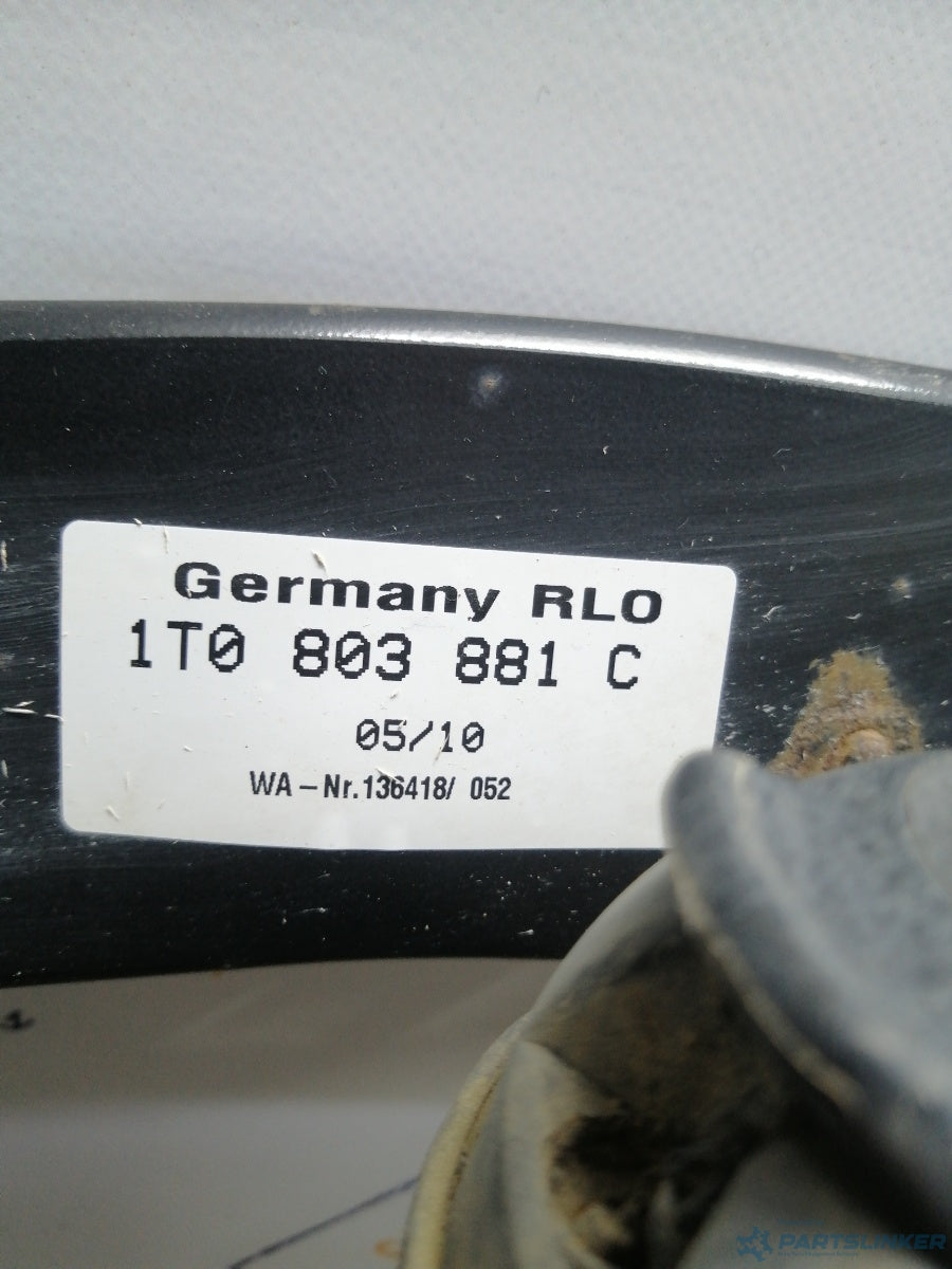 Suport carlig remorcare  VOLKSWAGEN TOURAN (1T1, 1T2) [ 2003 - 2010 ]  1T0803881C