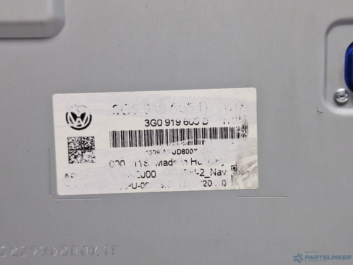 Display  navigatie VOLKSWAGEN PASSAT Variant (3G5) [ 2014 - > ] TDI (CRLB, DBGA, DFGA) 110KW|150HP 3G0919605D