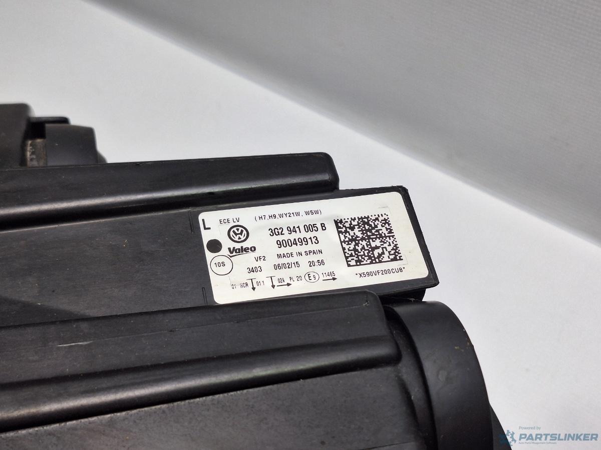 Far halogen stanga VOLKSWAGEN PASSAT Variant (3G5) [ 2014 - > ] TDI (CRLB, DBGA, DFGA) 110KW|150HP OEM 3G2941005B