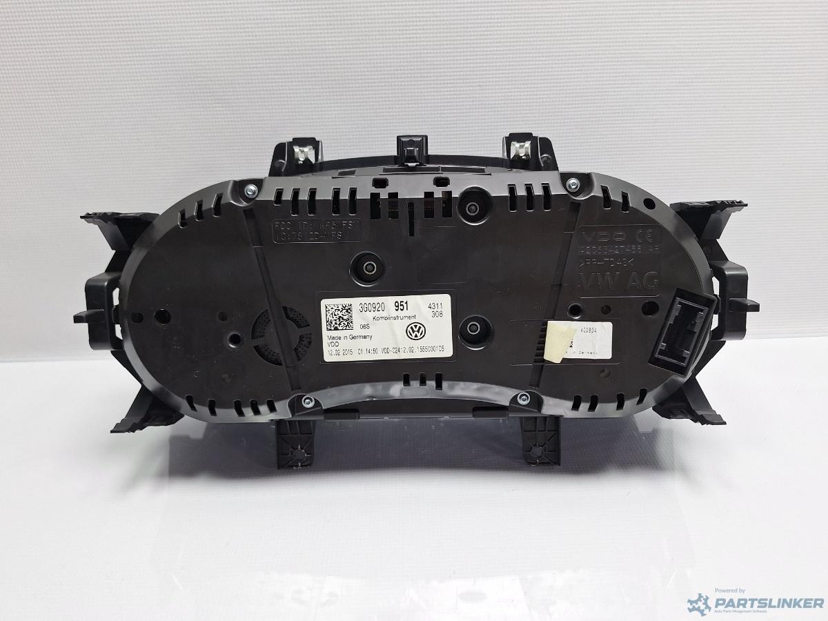 Ceasuri bord VOLKSWAGEN PASSAT Variant (3G5) [ 2014 - > ] TDI (CRLB, DBGA, DFGA) 110KW|150HP OEM 3G0920951