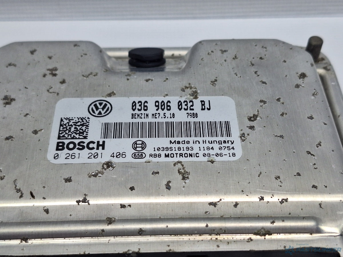 Calculator ECU SKODA OCTAVIA (1U2) [ 1996 - 2010 ] 16V (AXP, BCA) 55KW|75HP BOSCH 0261201406 036906032BJ