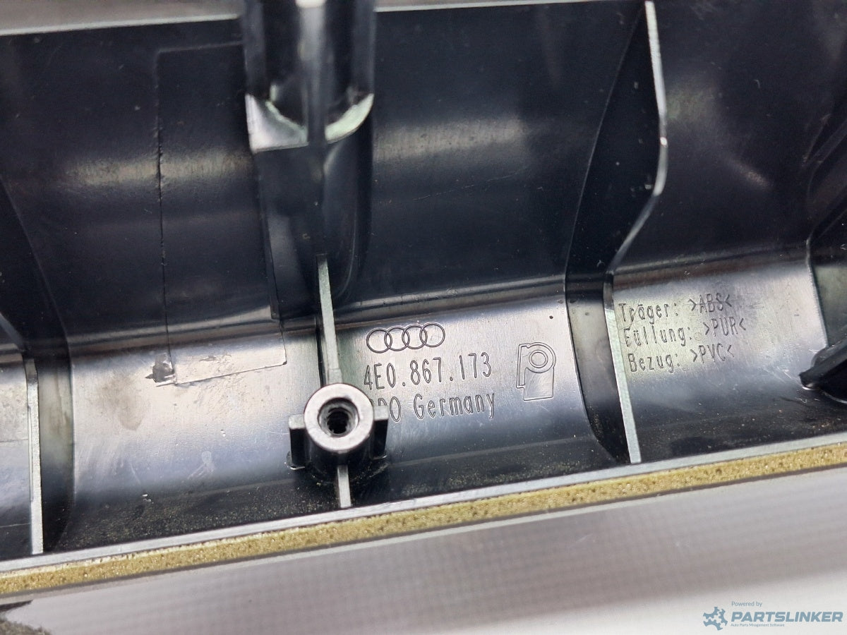 Maner interior panou usa stanga fata AUDI A8 II (4E2, 4E8) [ 2002 - 2010 ] TDI quattro (ASB) 171KW|233HP 4E0867173 , 4E1959517