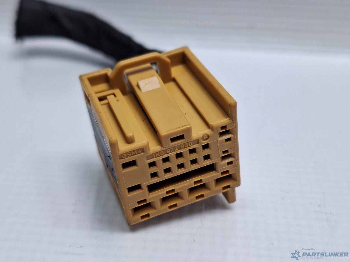 Mufa conector modul confort VOLKSWAGEN PASSAT CC (357) [ 2008 - 2012 ] TDI (CBAB, CFFB) 103KW|140HP 1K0972930A