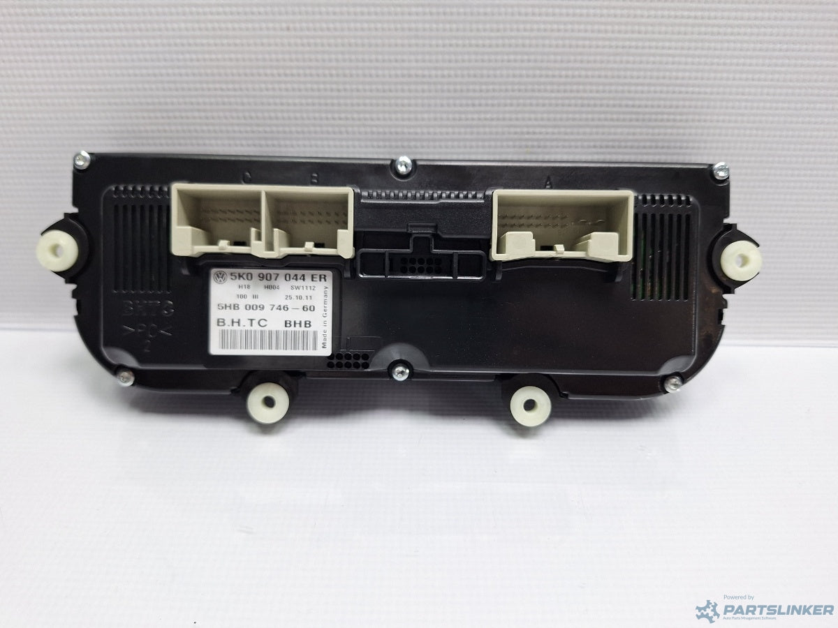 Panou comanda AC VOLKSWAGEN PASSAT CC (357) [ 2008 - 2012 ] TDI (CBAB, CFFB) 103KW|140HP 5K0907044ER