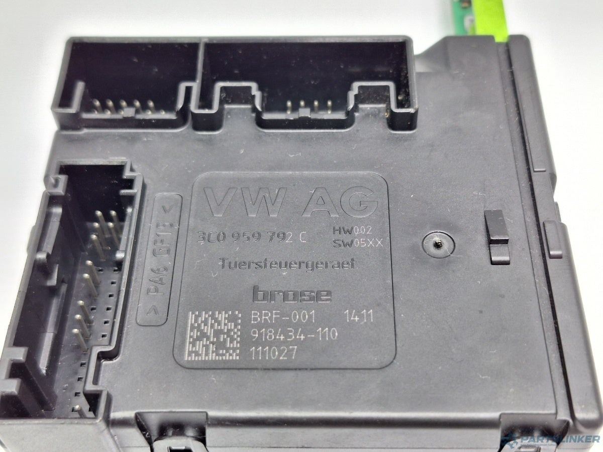 Modul usa dreapta fata VOLKSWAGEN PASSAT CC (357) [ 2008 - 2012 ] TDI (CBAB, CFFB) 103KW|140HP 3C0959792C