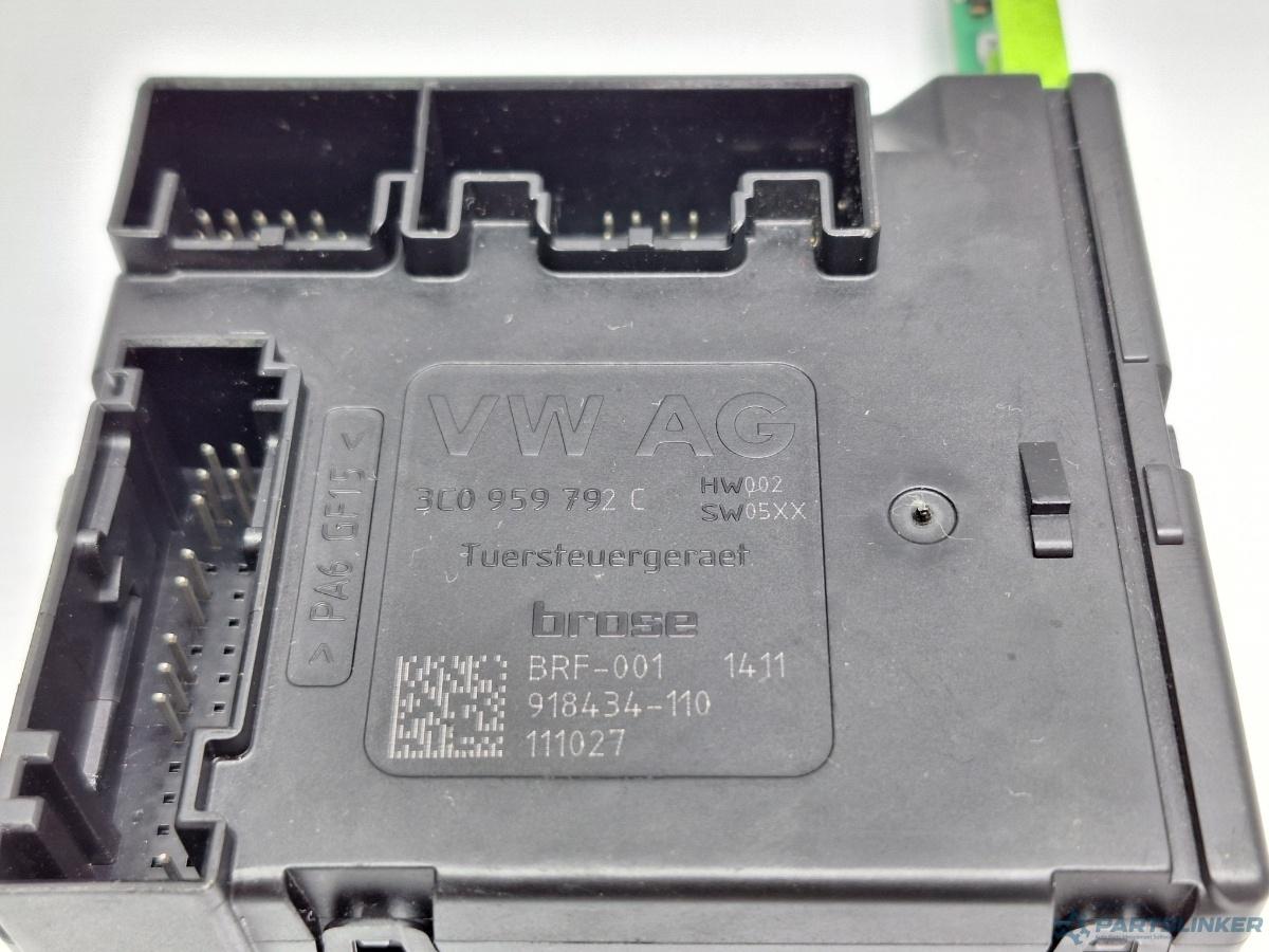 Modul usa dreapta fata VOLKSWAGEN PASSAT CC (357) [ 2008 - 2012 ] TDI (CBAB, CFFB) 103KW|140HP OEM 3C0959792C