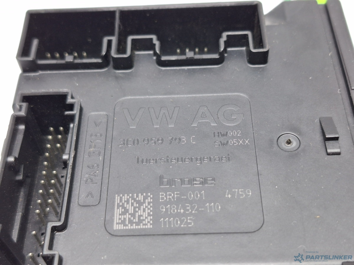 Modul usa stanga fata VOLKSWAGEN PASSAT CC (357) [ 2008 - 2012 ] TDI (CBAB, CFFB) 103KW|140HP 3C0959793C