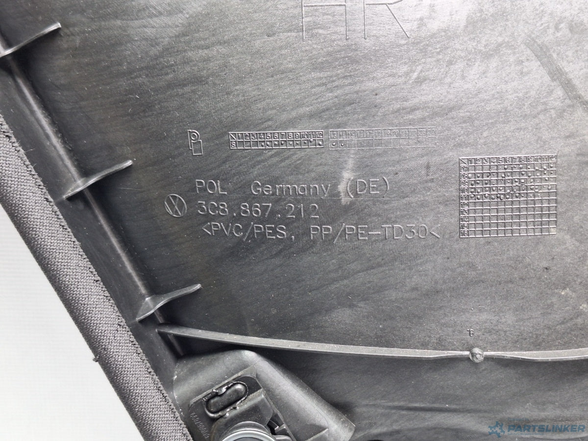 Panou usa dreapta spate VOLKSWAGEN PASSAT CC (357) [ 2008 - 2012 ] TDI (CBAB, CFFB) 103KW|140HP 3C8867212