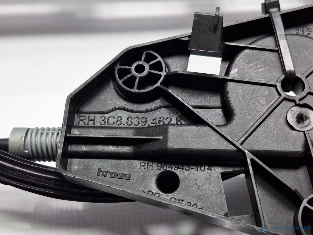 Macara geam dreapta spate VOLKSWAGEN PASSAT CC (357) [ 2008 - 2012 ] TDI (CBAB, CFFB) 103KW|140HP 3C8839462K