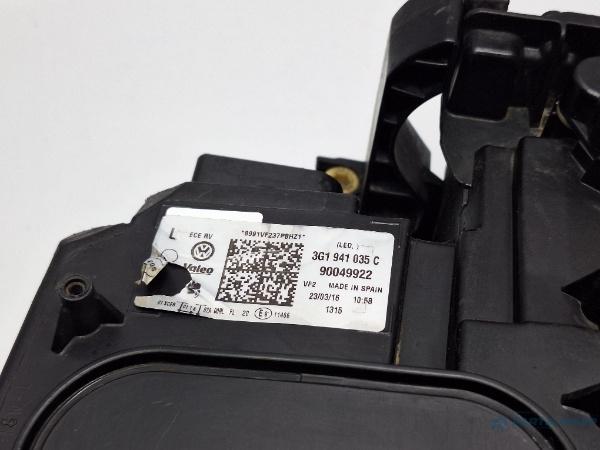 Far led stanga VOLKSWAGEN PASSAT Variant (3G5) [ 2014 - > ] TDI (CRLB, DBGA, DFGA) 110KW|150HP OEM 3G1941035C