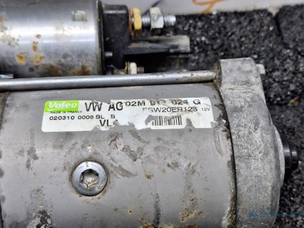 Electromotor AUDI A3 II Sportback 8PA 2010 - 2015 TDI  CFFB Valeo FSW20ER123 02M911024G