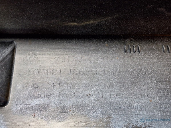 Ornament prag stanga VOLKSWAGEN PASSAT Variant (3G5) [ 2014 - > ] TDI (CRLB, DBGA, DFGA) 110KW|150HP 3G0853857