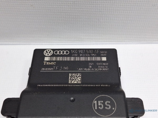 Modul gateway AUDI A3 II Sportback (8PA) [ 2004 - 2015 ] TDI 16V (BKD, CBAB, CFFB, CLJA) 103KW|140HP 1K0907530AF