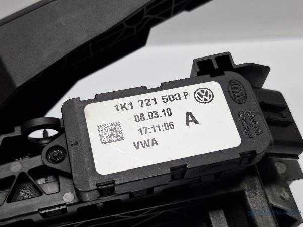 Pedala acceleratie AUDI A3 II Sportback (8PA) [ 2004 - 2015 ] TDI 16V (BKD, CBAB, CFFB, CLJA) 103KW|140HP OEM 1K1721503P