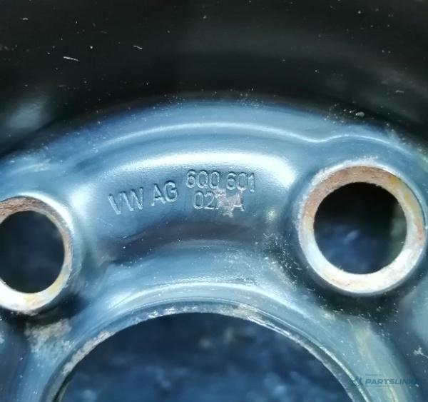 Roata rezerva R14 SKODA FABIA Combi (6Y5) [ 2000 - 2007 ] 1.2 (AZQ, BME) 47KW|64HP OEM 6Q0601027A