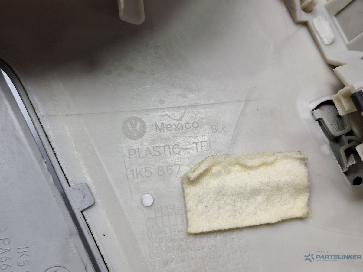 Ornament stalp centura stanga VOLKSWAGEN GOLF VI Variant (AJ5) [ 2009 - 2013 ] TDI (CAYC) 77KW|105HP 1K5867243G