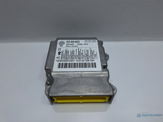 Calculator airbag VOLKSWAGEN GOLF VI Variant (AJ5) [ 2009 - 2013 ] TDI (CAYC) 77KW|105HP 5K0959655D