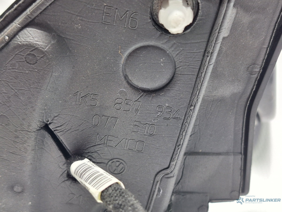 Oglinda dreapta VOLKSWAGEN GOLF VI Variant (AJ5) [ 2009 - 2013 ] TDI (CAYC) 77KW|105HP 1K5857934