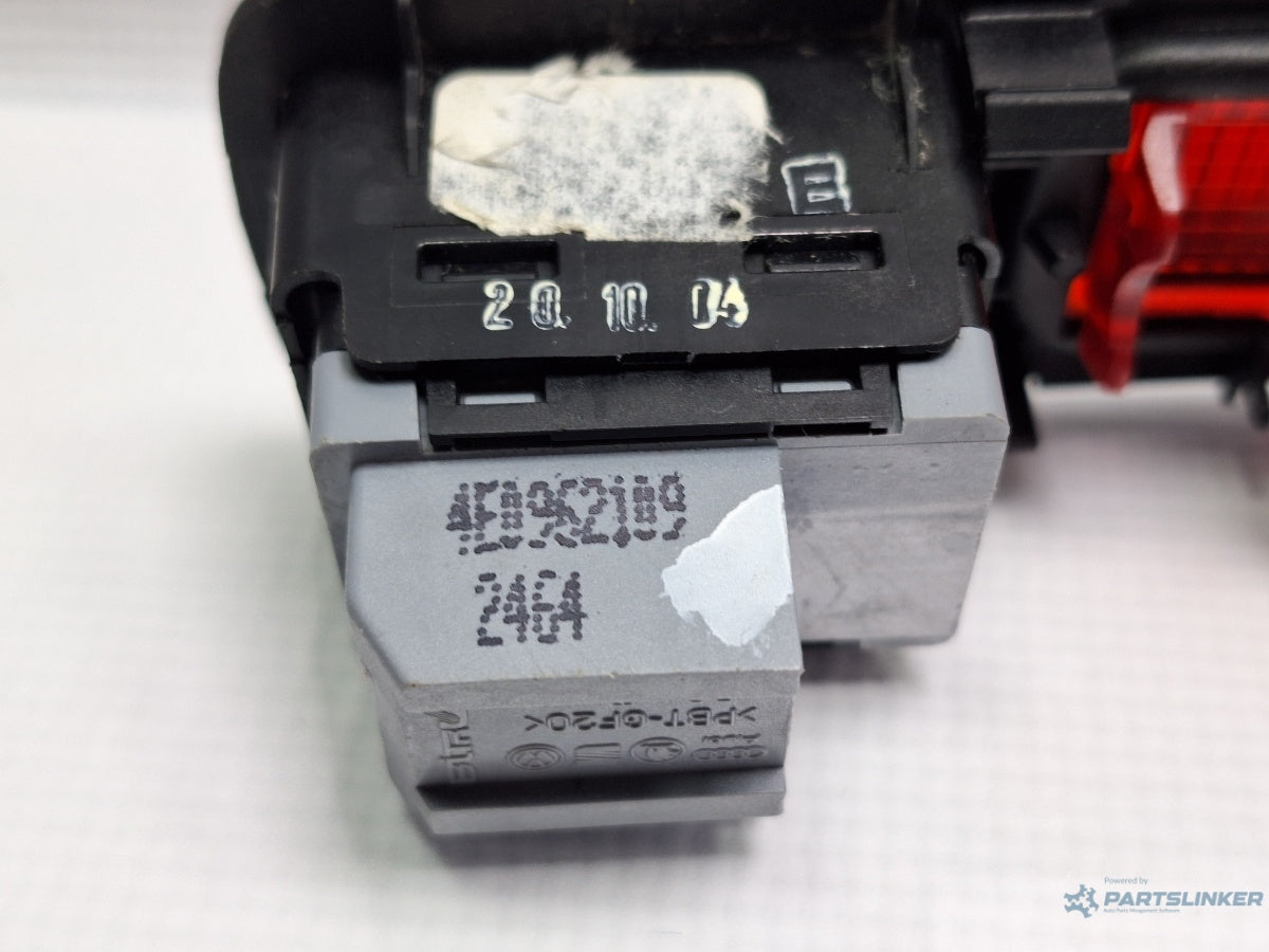 Lampa si buton dezactivare alarma AUDI A8 II (4E2, 4E8) [ 2002 - 2010 ] TDI quattro (ASB) 171KW|233HP 4E0962109 , 4E0959523