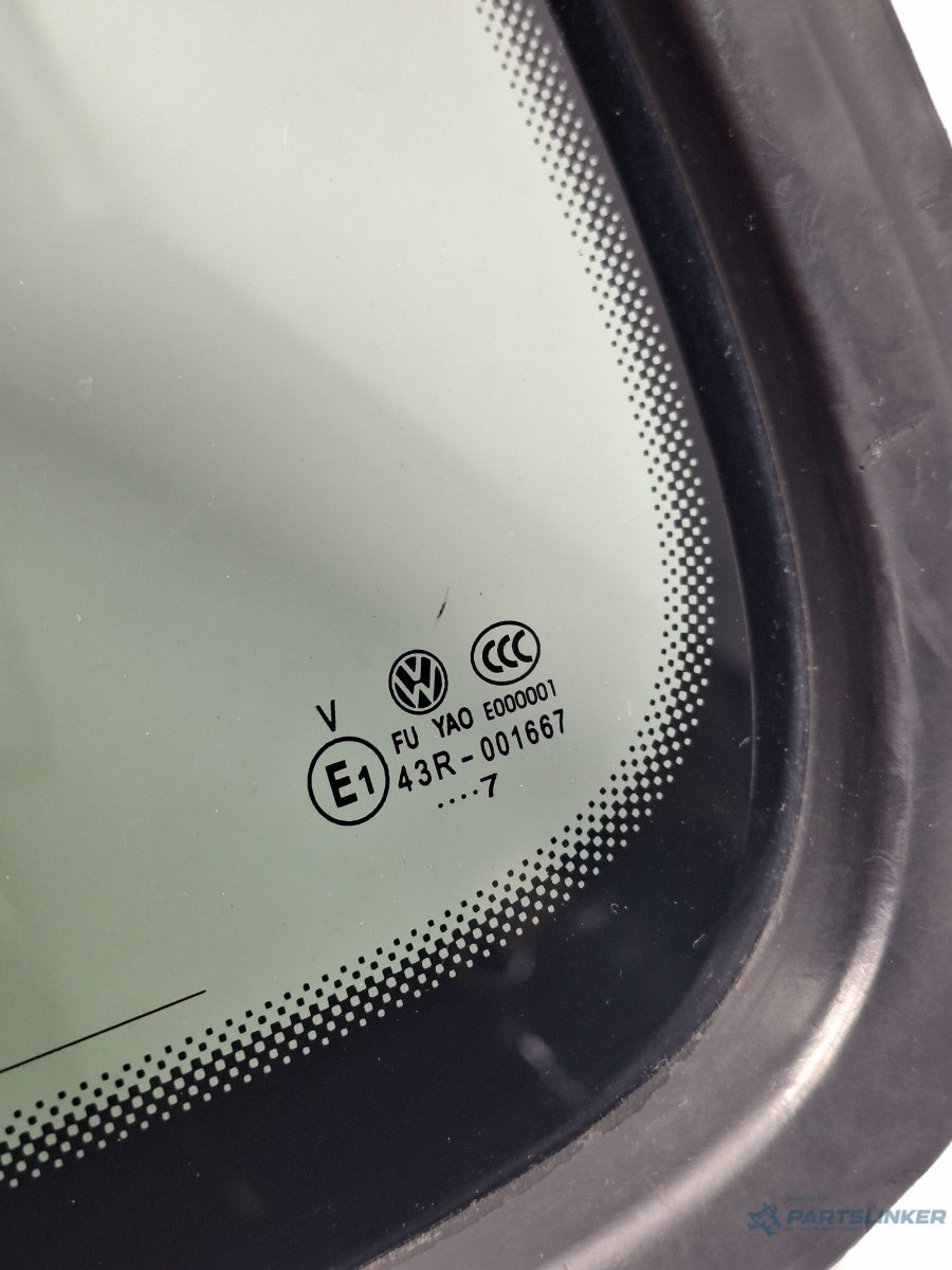 Geam fix lateral stanga spate VOLKSWAGEN TOURAN (1T1, 1T2) [ 2003 - 2010 ] TDI (BMN) 125KW|170HP 1T0845041BD