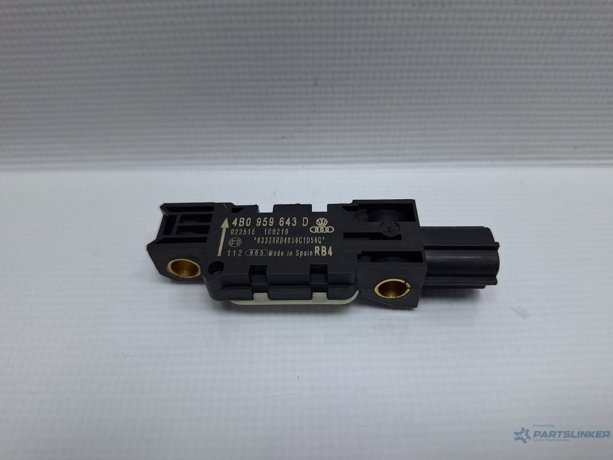 Senzor impact airbag VOLKSWAGEN PASSAT (3B3) [ 2000 - 2005 ] TDI (AVB) 74KW|101HP 4B0959643D