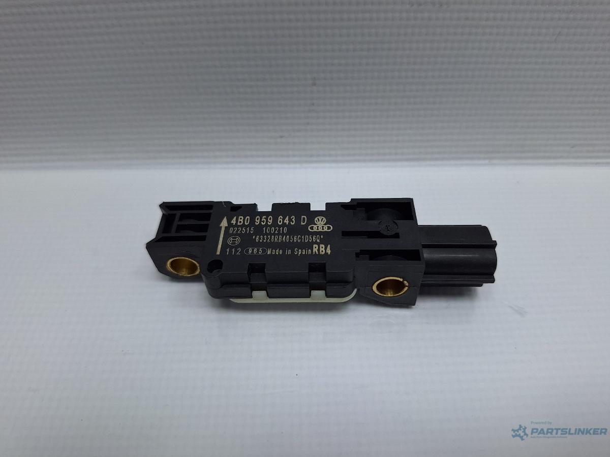 Senzor impact airbag VOLKSWAGEN PASSAT (3B3) [ 2000 - 2005 ] TDI (AVB) 74KW|101HP OEM 4B0959643D