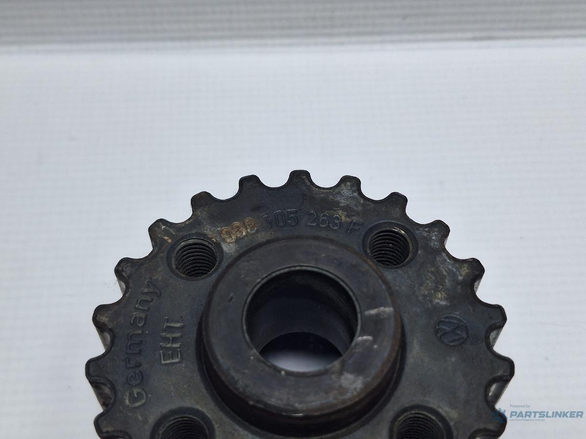 Pinion vibrochen curea distributie VOLKSWAGEN PASSAT (3B3) [ 2000 - 2005 ] TDI (AVB) 74KW|101HP OEM 038105263F