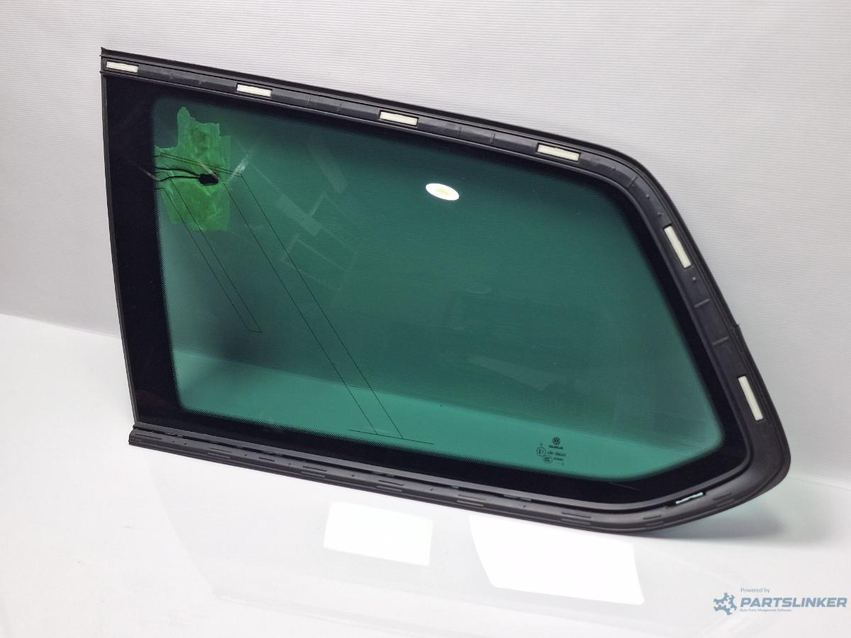 Geam fix lateral privacy stanga spate VOLKSWAGEN PASSAT Variant (3G5) [ 2014 - > ] TDI (CRLB, DBGA, DFGA) 110KW|150HP OEM 43R-004343 , 3G9845297BT