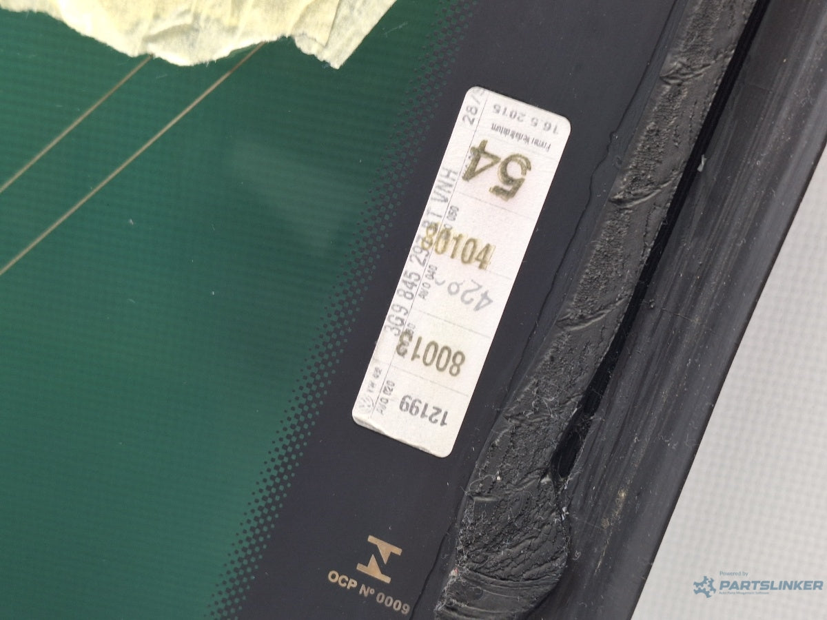 Geam fix lateral privacy stanga spate VOLKSWAGEN PASSAT Variant (3G5) [ 2014 - > ] TDI (CRLB, DBGA, DFGA) 110KW|150HP 43R-004343 , 3G9845297BT