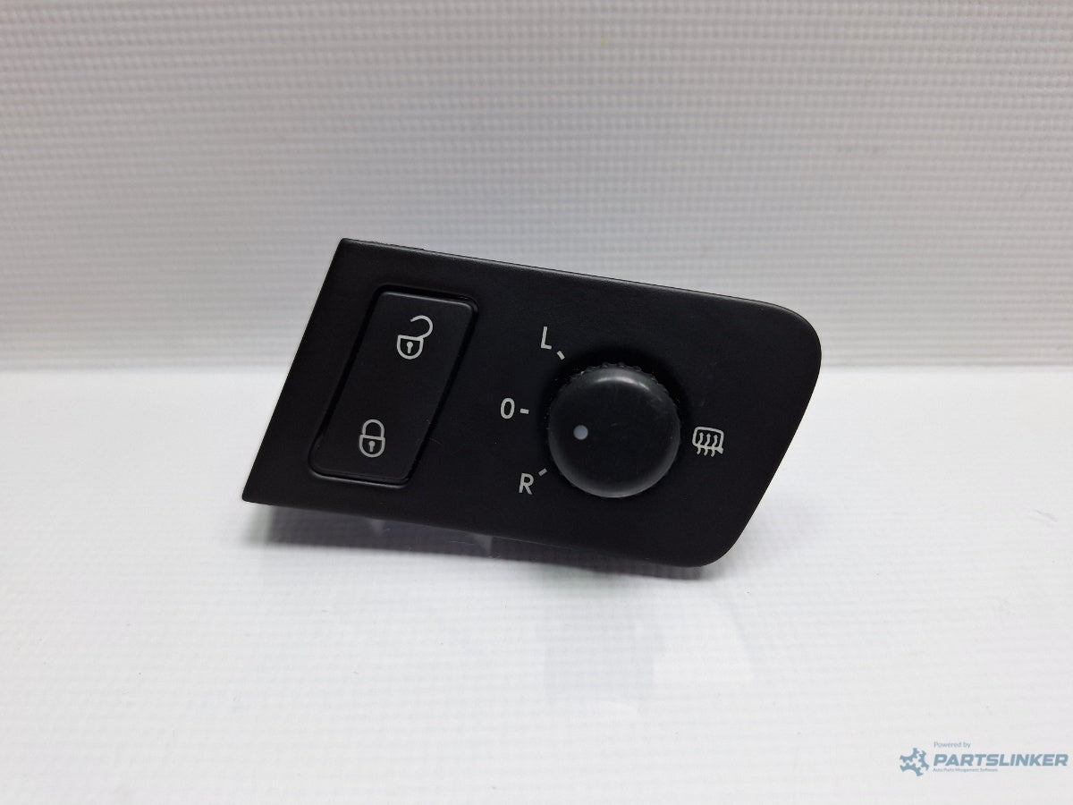 Buton reglaj oglinzi VOLKSWAGEN CADDY III Estate (2KB, 2KJ, 2CB, 2CJ) [ 2004 - 2015 ] TDI (BJB, BLS) 77KW|105HP OEM 1T1959552D