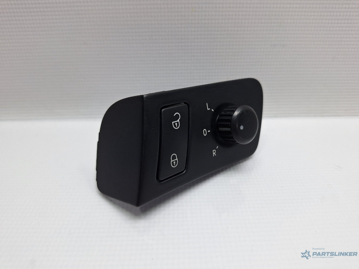 Buton reglaj oglinzi VOLKSWAGEN CADDY III Estate (2KB, 2KJ, 2CB, 2CJ) [ 2004 - 2015 ] TDI (BJB, BLS) 77KW|105HP OEM 1T1959552D
