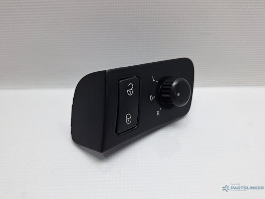 Buton reglaj oglinzi VOLKSWAGEN CADDY III Estate (2KB, 2KJ, 2CB, 2CJ) [ 2004 - 2015 ] TDI (BJB, BLS) 77KW|105HP OEM 1T1959552D