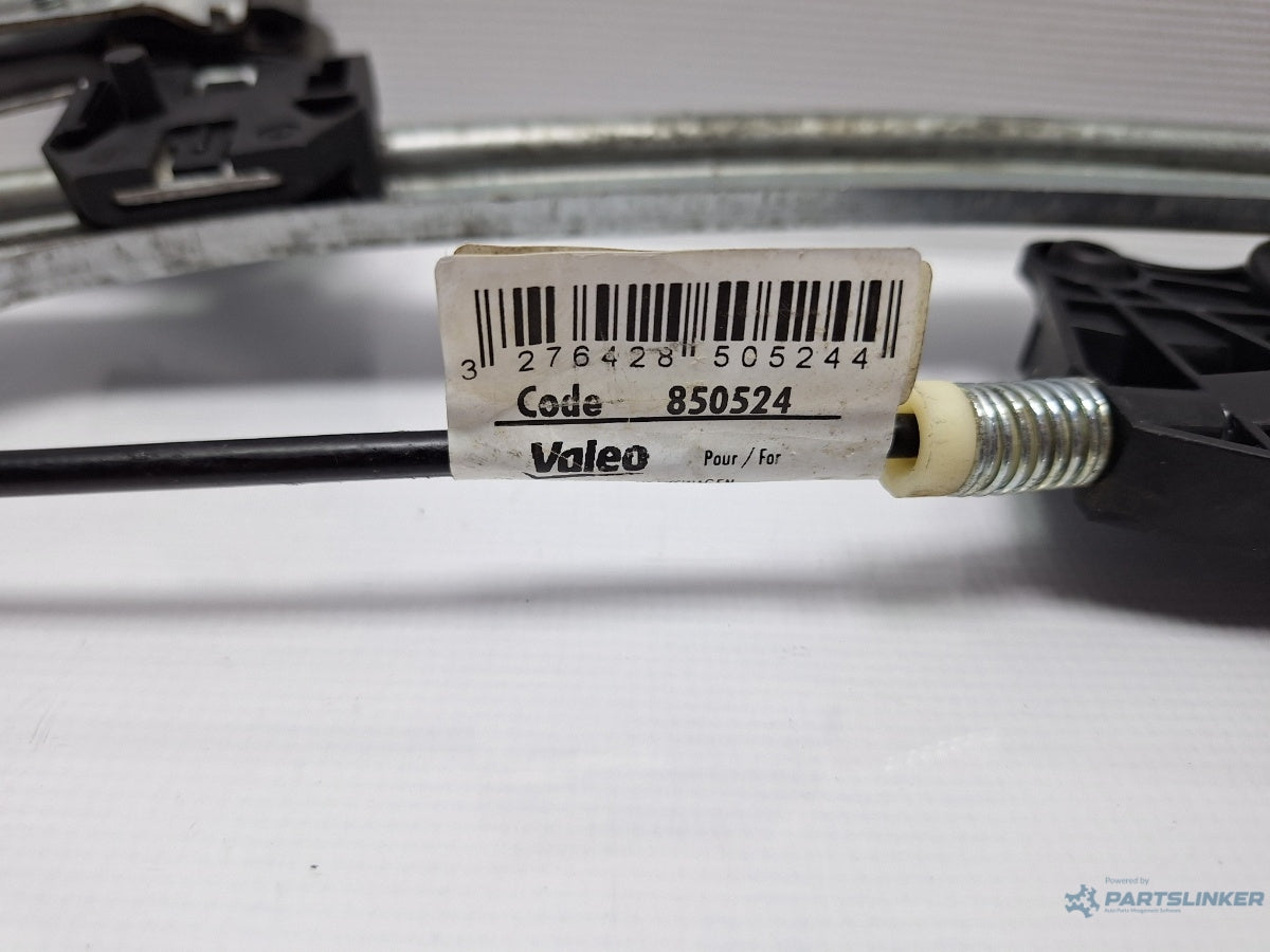 Macara geam stanga fata VOLKSWAGEN GOLF IV (1J1) [ 1997 - 2007 ] TDI (AGR, ALH) 66KW|90HP Valeo 850524