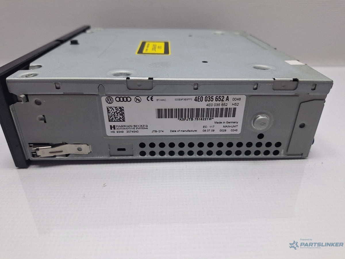 Modul multimedia AUDI A6 III Allroad (4FH, C6) [ 2006 - 2011 ] TDI quattro (CANC) 140KW|190HP  4E0035652A , 4E0035652