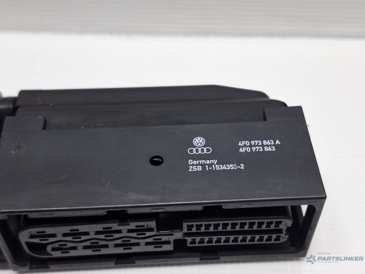 Mufa conector calculator frana mana AUDI A6 III Allroad (4FH, C6) [ 2006 - 2011 ] TDI quattro (CANC) 140KW|190HP 4F0973863A