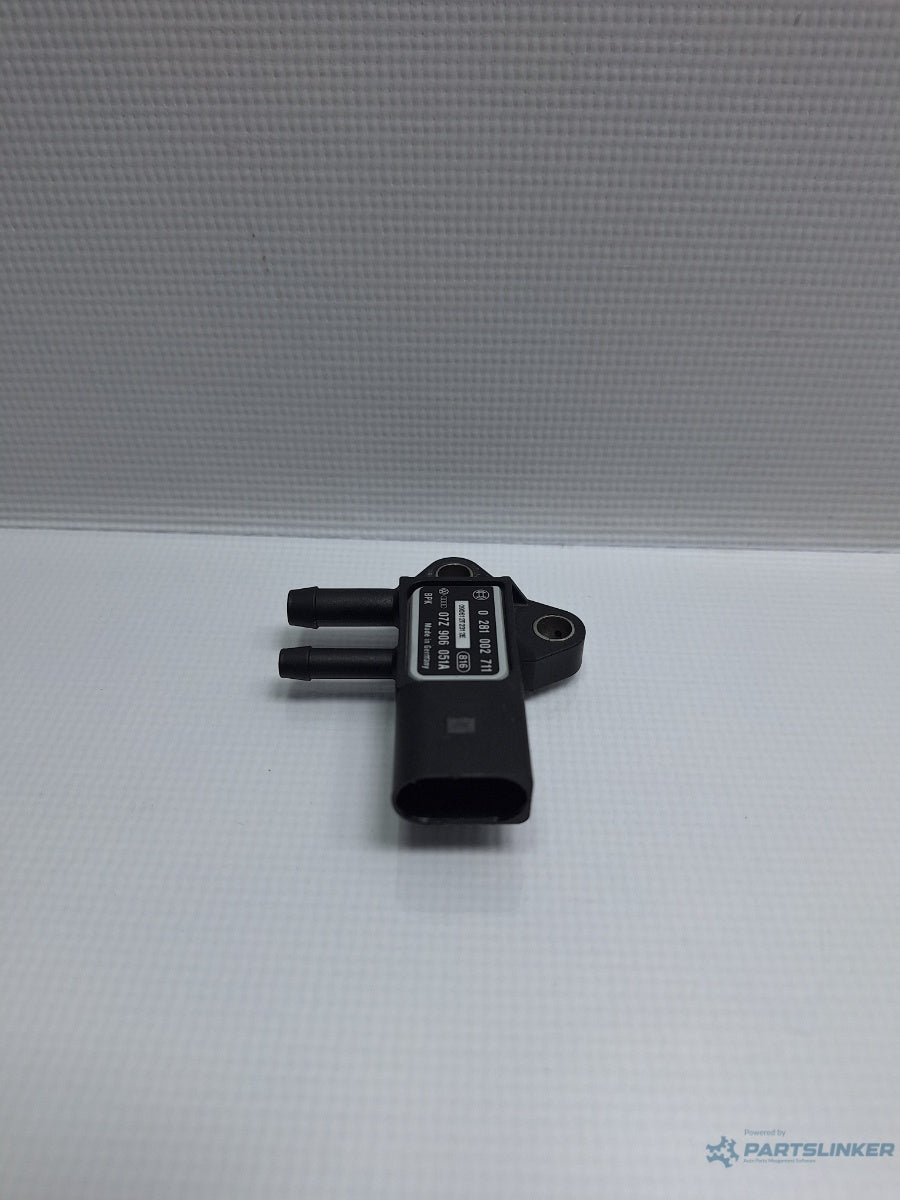 Senzor presiune gaze evacuare AUDI A6 III Allroad (4FH, C6) [ 2006 - 2011 ] TDI quattro (CANC) 140KW|190HP BOSCH 0281002711 07Z906051A